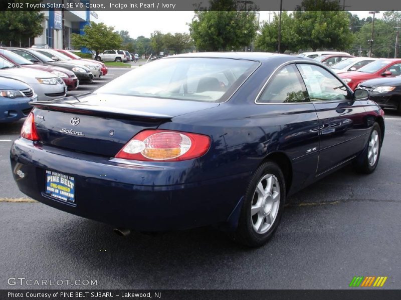 Indigo Ink Pearl / Ivory 2002 Toyota Solara SE V6 Coupe