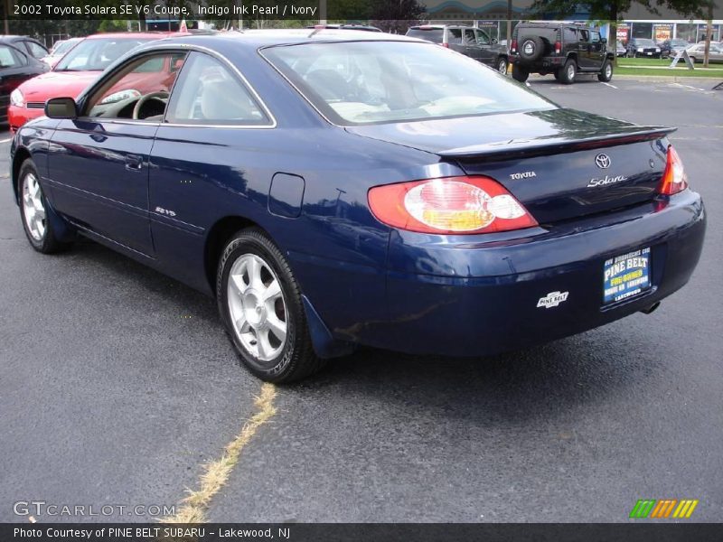 Indigo Ink Pearl / Ivory 2002 Toyota Solara SE V6 Coupe