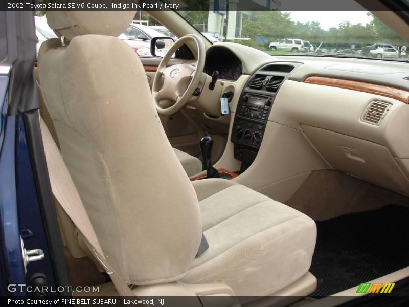 Indigo Ink Pearl / Ivory 2002 Toyota Solara SE V6 Coupe