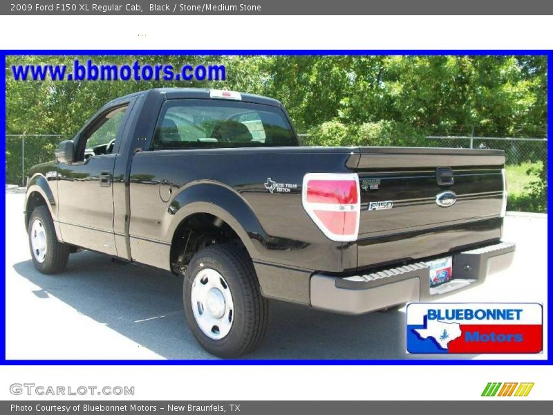 Black / Stone/Medium Stone 2009 Ford F150 XL Regular Cab