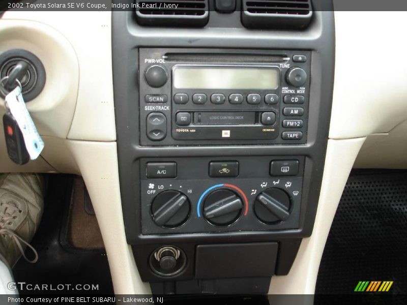 Indigo Ink Pearl / Ivory 2002 Toyota Solara SE V6 Coupe