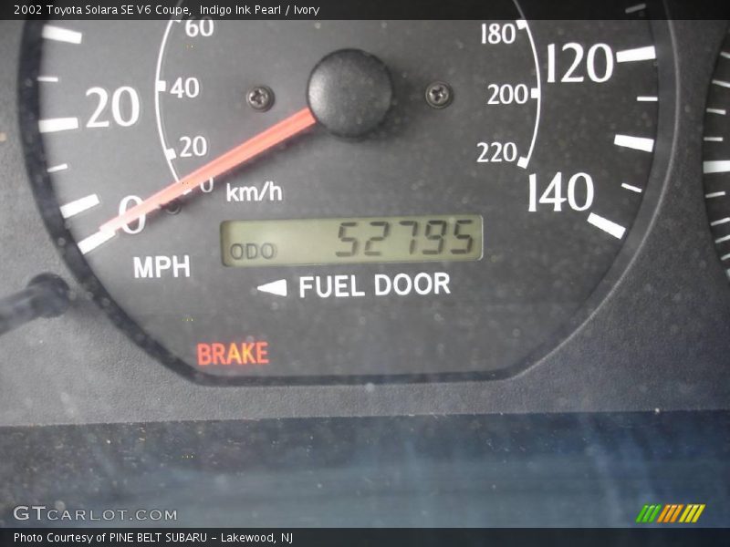 Indigo Ink Pearl / Ivory 2002 Toyota Solara SE V6 Coupe