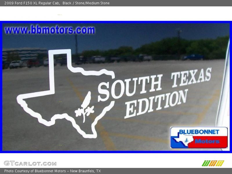 Black / Stone/Medium Stone 2009 Ford F150 XL Regular Cab