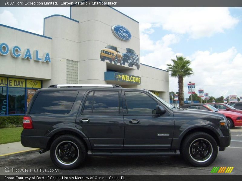 Carbon Metallic / Charcoal Black 2007 Ford Expedition Limited