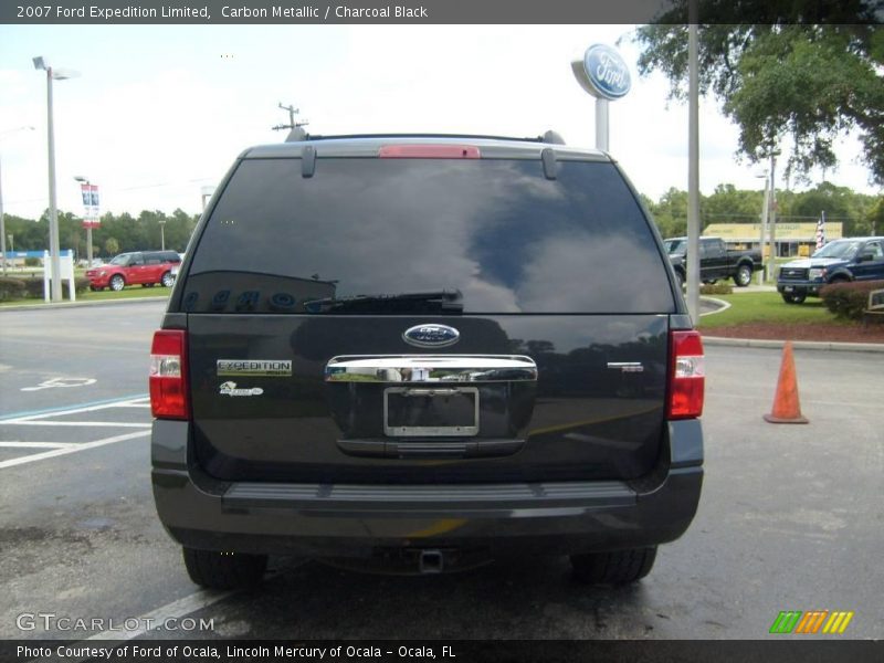 Carbon Metallic / Charcoal Black 2007 Ford Expedition Limited