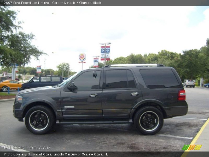 Carbon Metallic / Charcoal Black 2007 Ford Expedition Limited