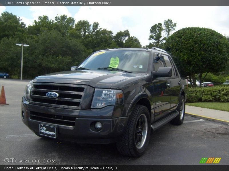 Carbon Metallic / Charcoal Black 2007 Ford Expedition Limited