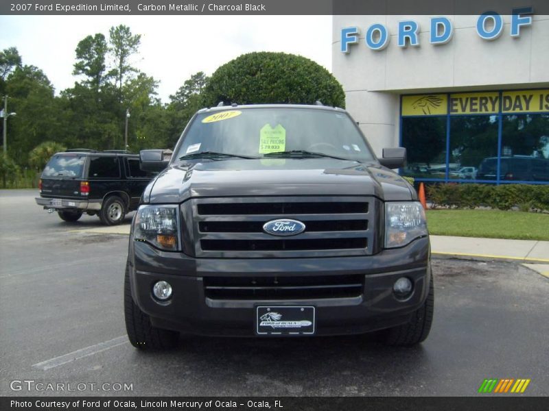 Carbon Metallic / Charcoal Black 2007 Ford Expedition Limited
