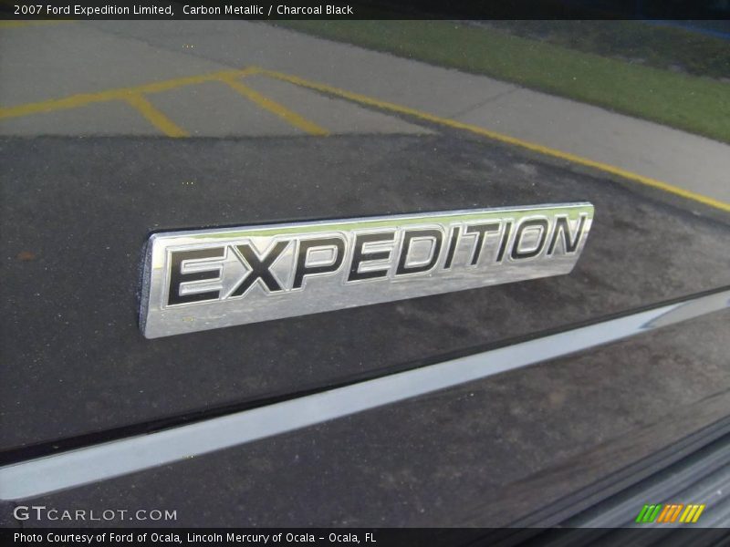 Carbon Metallic / Charcoal Black 2007 Ford Expedition Limited