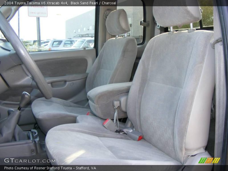 Black Sand Pearl / Charcoal 2004 Toyota Tacoma V6 Xtracab 4x4