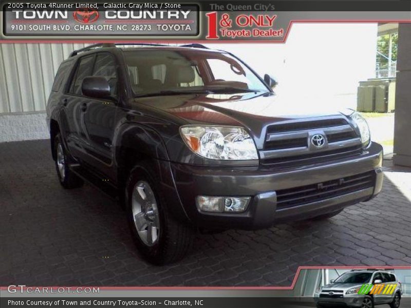 Galactic Gray Mica / Stone 2005 Toyota 4Runner Limited