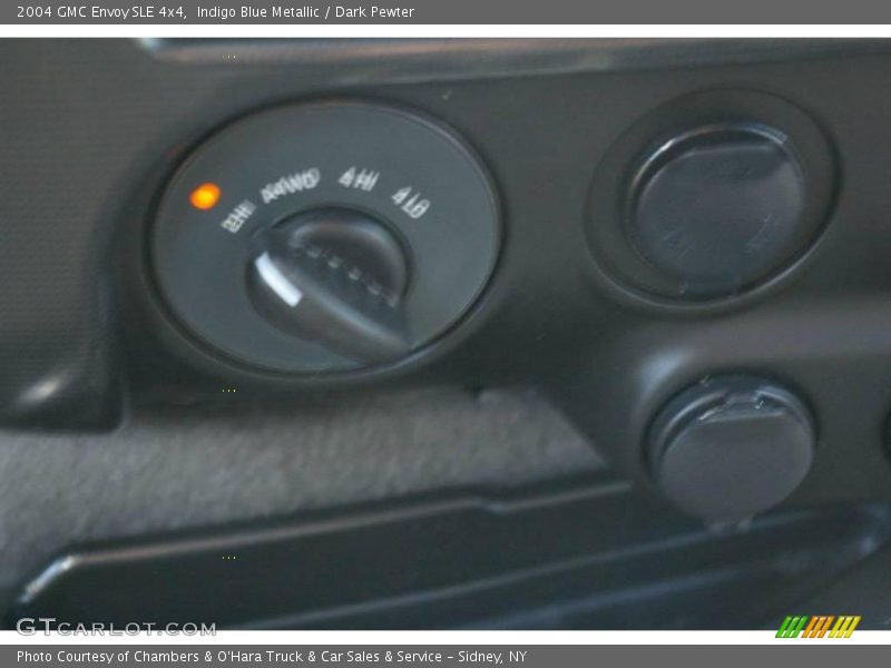 Indigo Blue Metallic / Dark Pewter 2004 GMC Envoy SLE 4x4