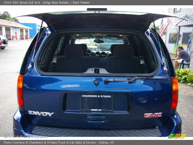 Indigo Blue Metallic / Dark Pewter 2004 GMC Envoy SLE 4x4