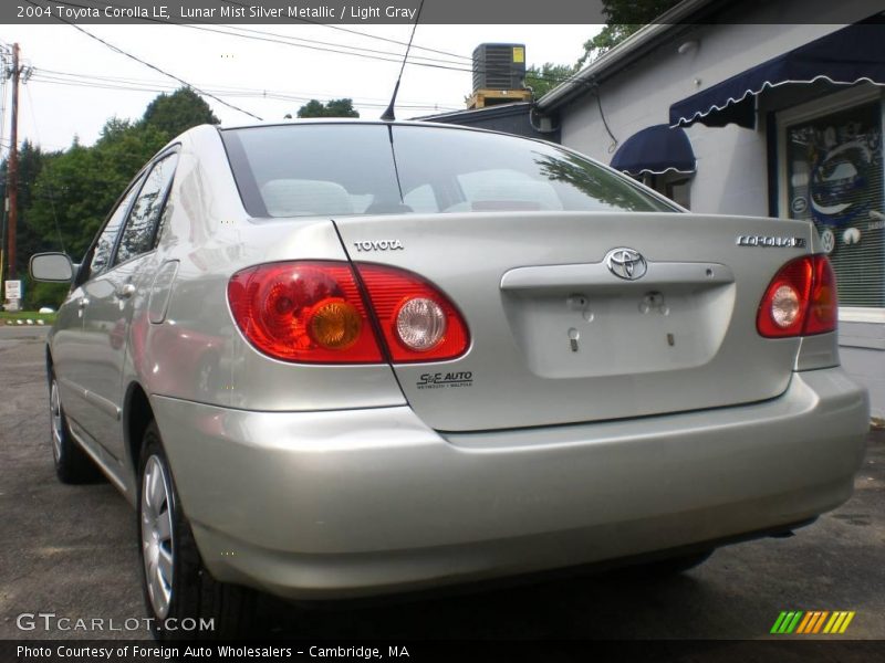 Lunar Mist Silver Metallic / Light Gray 2004 Toyota Corolla LE