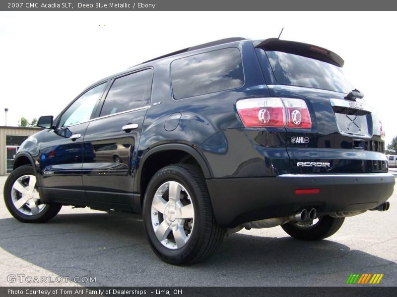 Deep Blue Metallic / Ebony 2007 GMC Acadia SLT