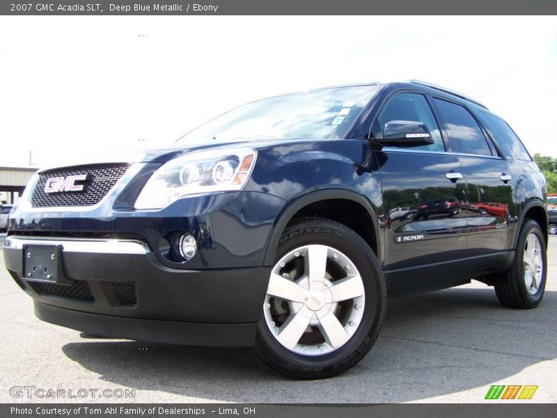 Deep Blue Metallic / Ebony 2007 GMC Acadia SLT