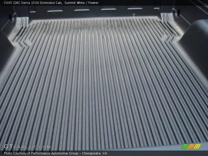 Summit White / Pewter 2005 GMC Sierra 1500 Extended Cab