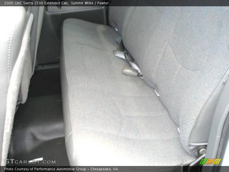 Summit White / Pewter 2005 GMC Sierra 1500 Extended Cab