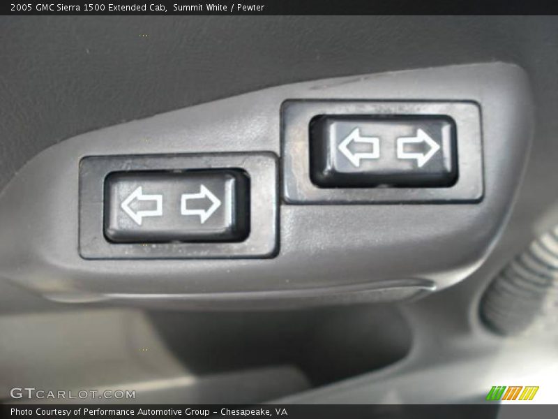 Summit White / Pewter 2005 GMC Sierra 1500 Extended Cab