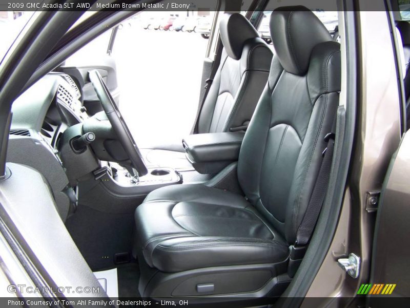 Medium Brown Metallic / Ebony 2009 GMC Acadia SLT AWD
