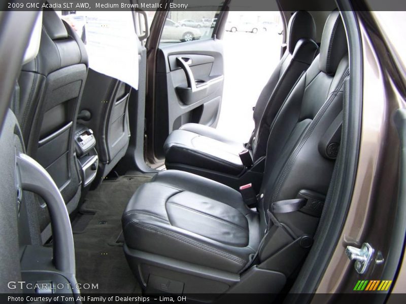 Medium Brown Metallic / Ebony 2009 GMC Acadia SLT AWD