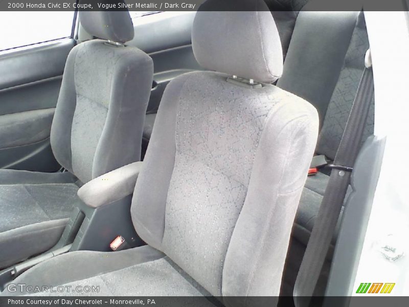 Vogue Silver Metallic / Dark Gray 2000 Honda Civic EX Coupe