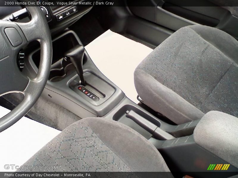 Vogue Silver Metallic / Dark Gray 2000 Honda Civic EX Coupe