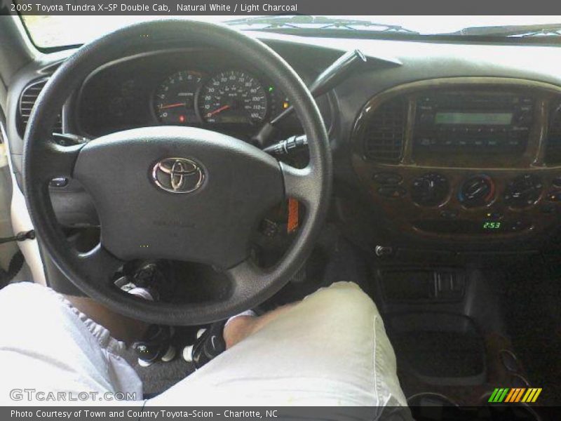 Natural White / Light Charcoal 2005 Toyota Tundra X-SP Double Cab