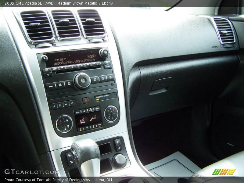 Medium Brown Metallic / Ebony 2009 GMC Acadia SLT AWD