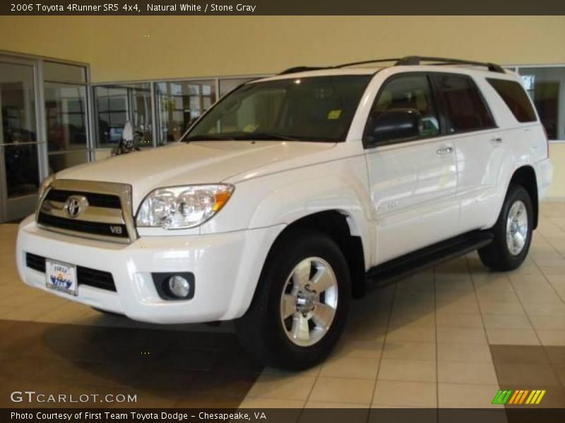 Natural White / Stone Gray 2006 Toyota 4Runner SR5 4x4