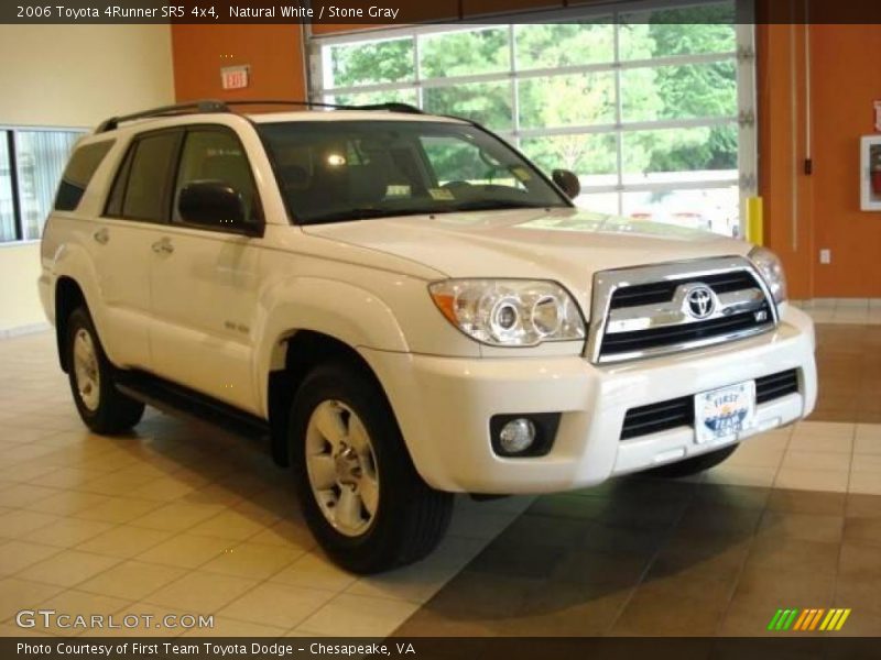 Natural White / Stone Gray 2006 Toyota 4Runner SR5 4x4