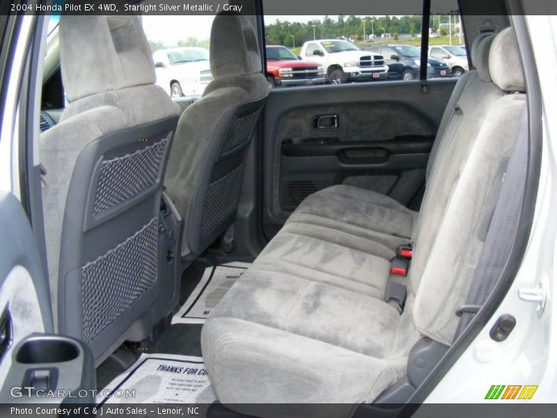 Starlight Silver Metallic / Gray 2004 Honda Pilot EX 4WD