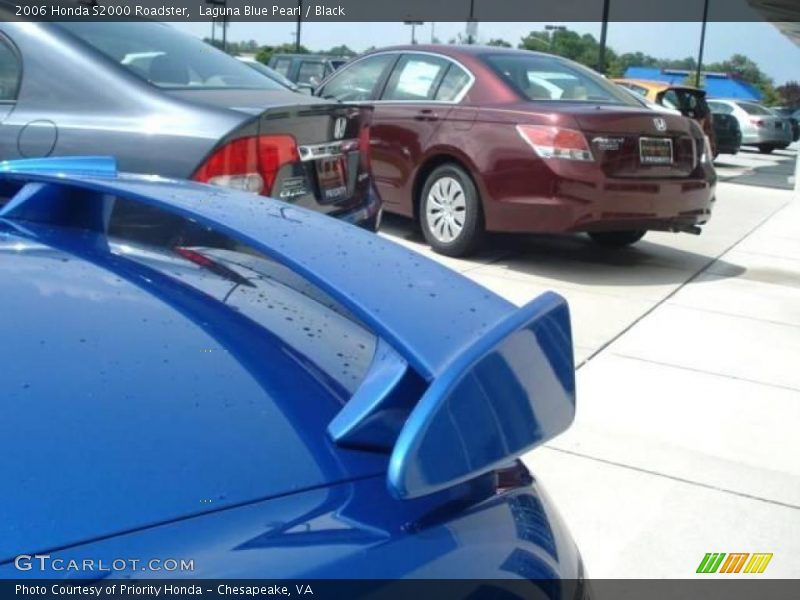 Laguna Blue Pearl / Black 2006 Honda S2000 Roadster