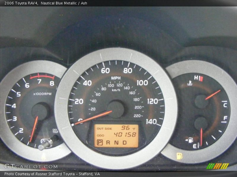 Nautical Blue Metallic / Ash 2006 Toyota RAV4