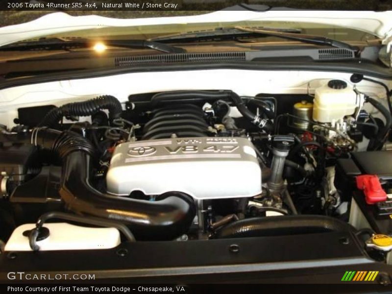 Natural White / Stone Gray 2006 Toyota 4Runner SR5 4x4