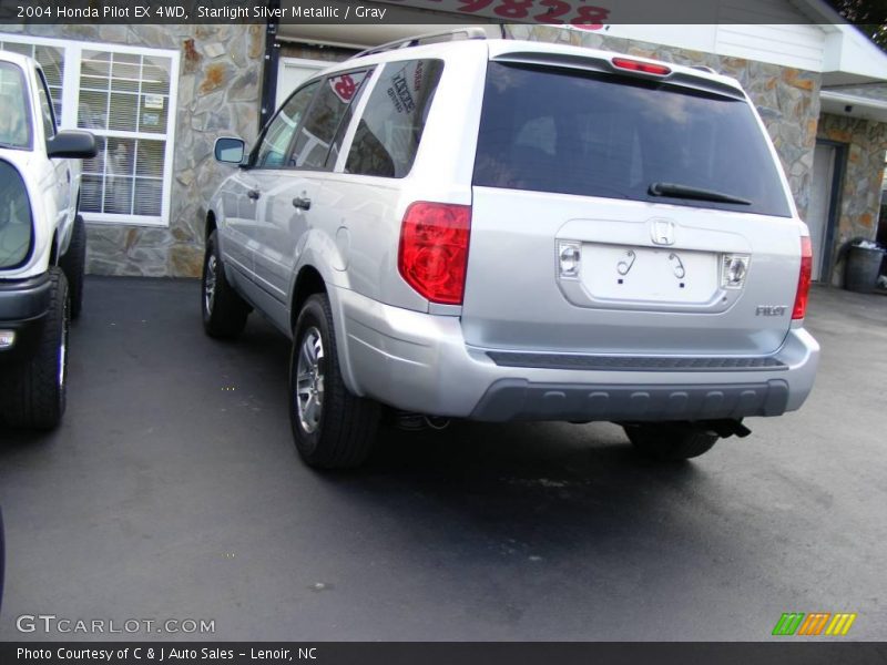 Starlight Silver Metallic / Gray 2004 Honda Pilot EX 4WD