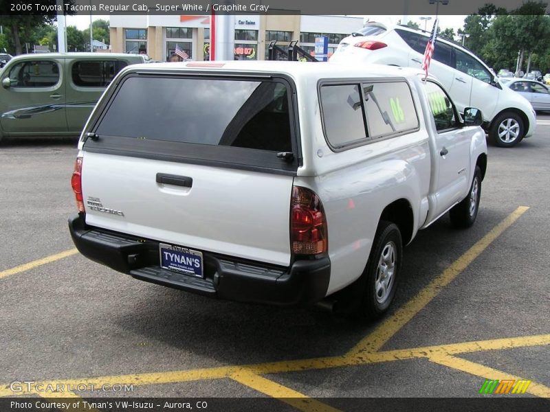 Super White / Graphite Gray 2006 Toyota Tacoma Regular Cab