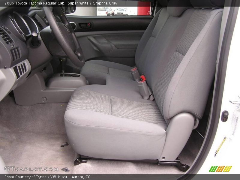 Super White / Graphite Gray 2006 Toyota Tacoma Regular Cab