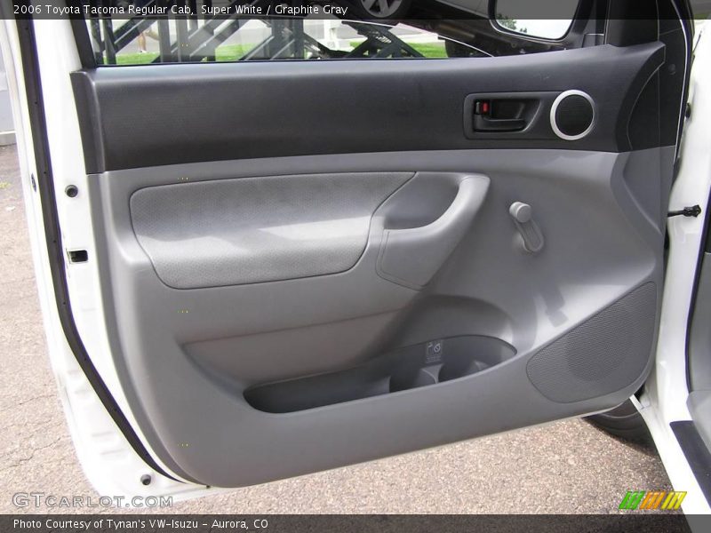 Super White / Graphite Gray 2006 Toyota Tacoma Regular Cab