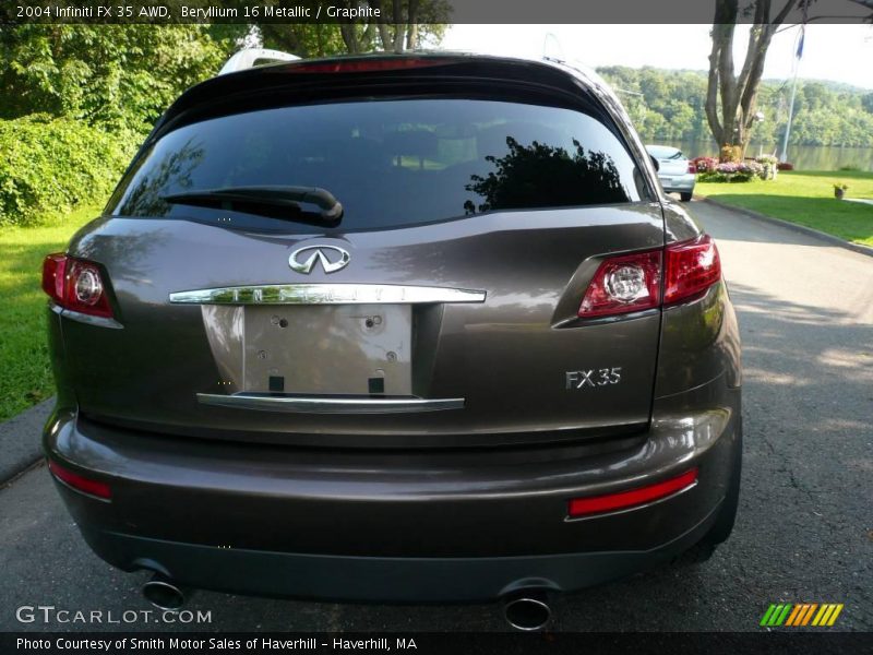 Beryllium 16 Metallic / Graphite 2004 Infiniti FX 35 AWD