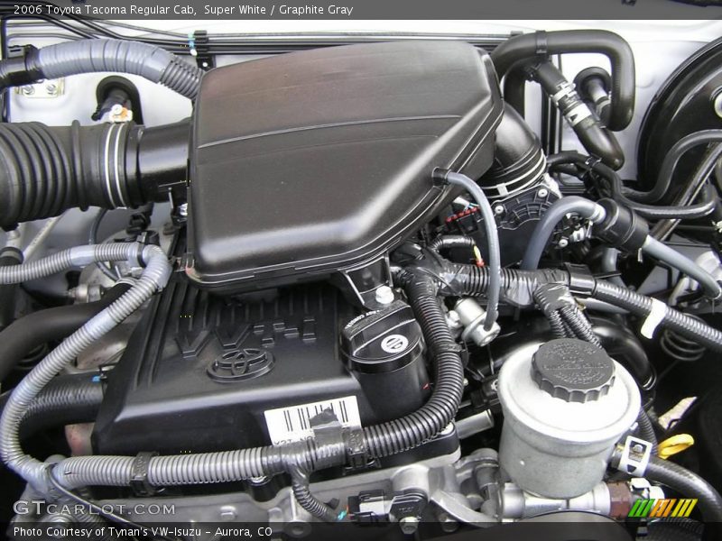 Super White / Graphite Gray 2006 Toyota Tacoma Regular Cab