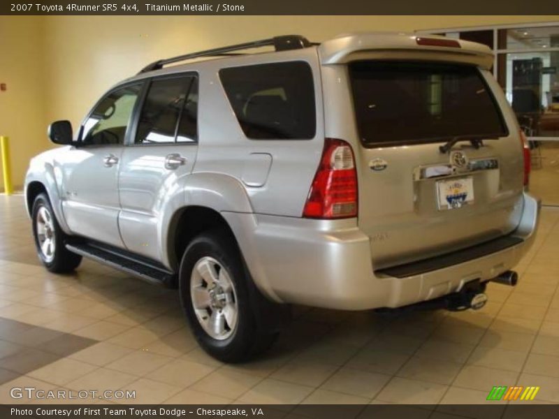 Titanium Metallic / Stone 2007 Toyota 4Runner SR5 4x4