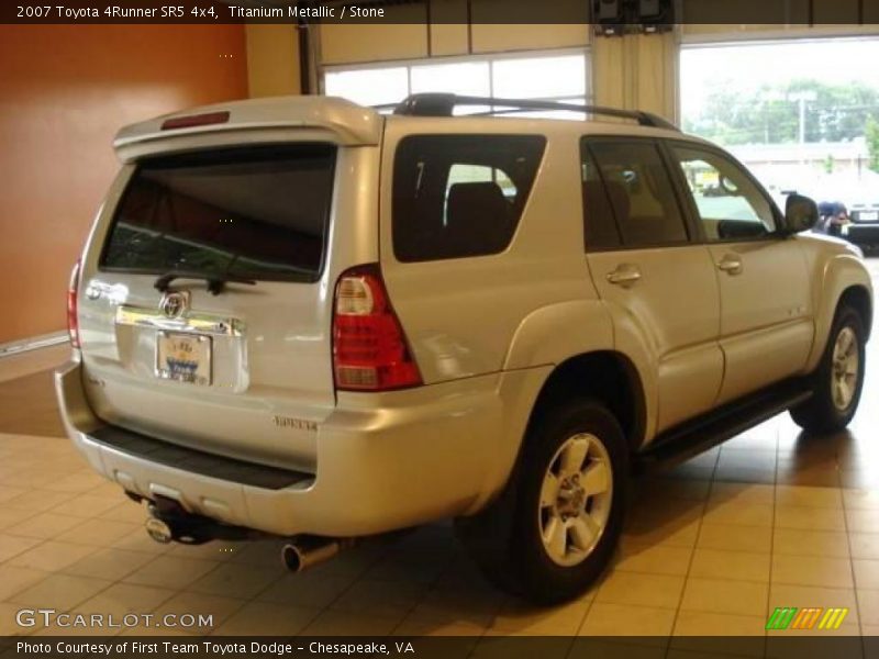 Titanium Metallic / Stone 2007 Toyota 4Runner SR5 4x4