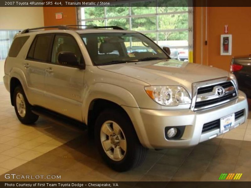 Titanium Metallic / Stone 2007 Toyota 4Runner SR5 4x4