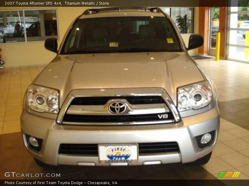 Titanium Metallic / Stone 2007 Toyota 4Runner SR5 4x4