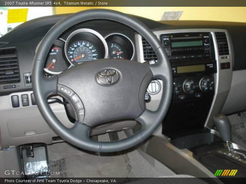 Titanium Metallic / Stone 2007 Toyota 4Runner SR5 4x4
