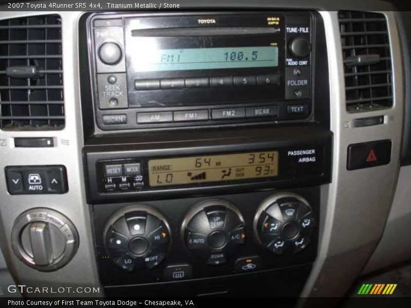Titanium Metallic / Stone 2007 Toyota 4Runner SR5 4x4