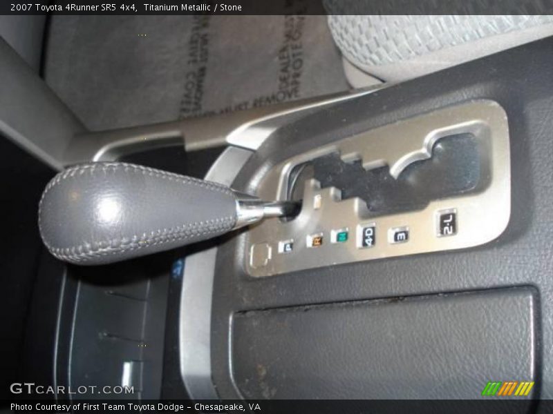 Titanium Metallic / Stone 2007 Toyota 4Runner SR5 4x4