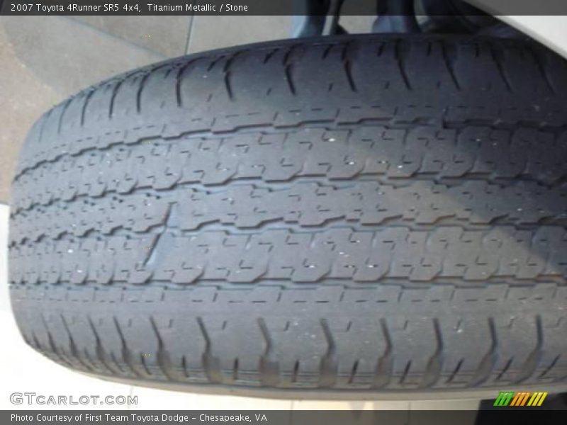 Titanium Metallic / Stone 2007 Toyota 4Runner SR5 4x4