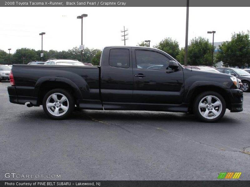 Black Sand Pearl / Graphite Gray 2008 Toyota Tacoma X-Runner